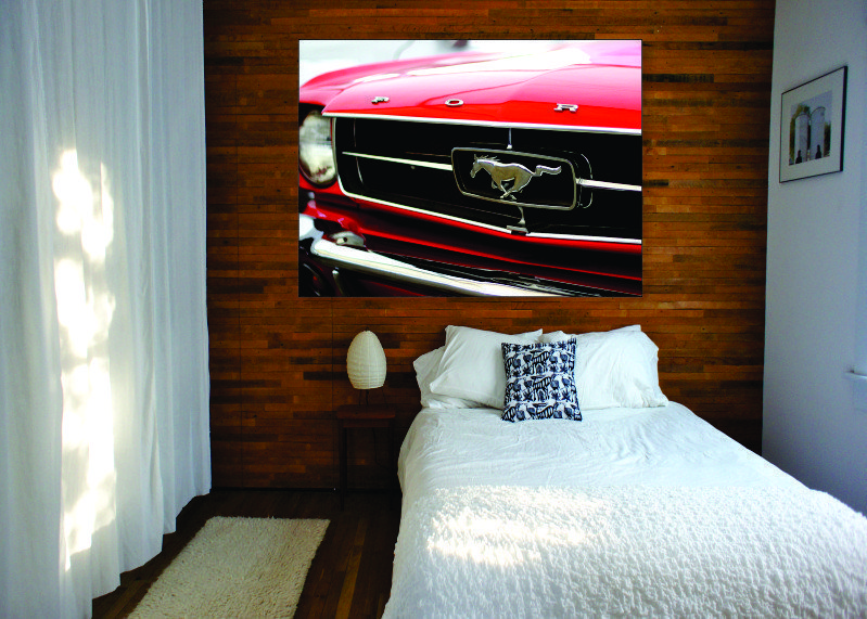 Ford Mustang Canvas Print - 1 Piece