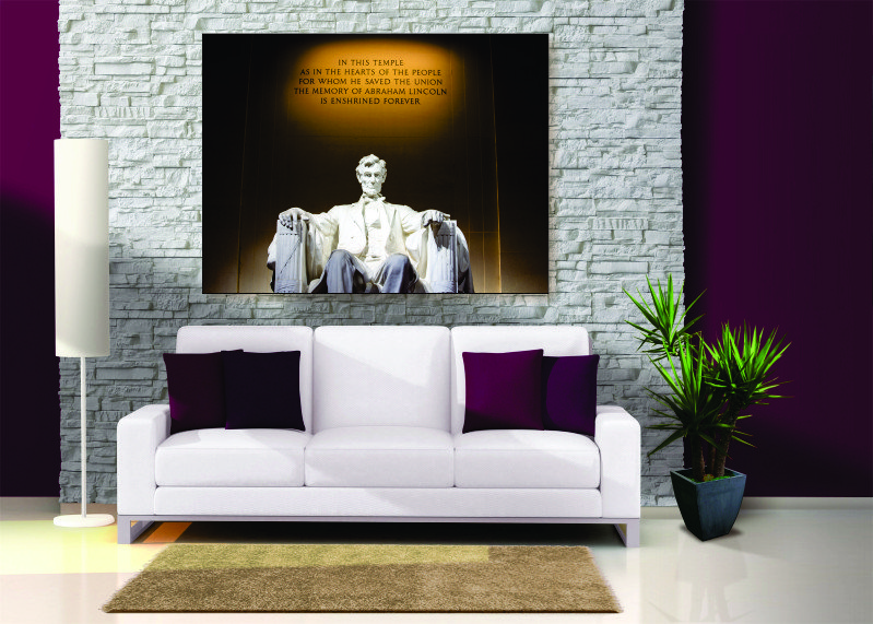 Lincoln Memorial Canvas Print - 1 Piece