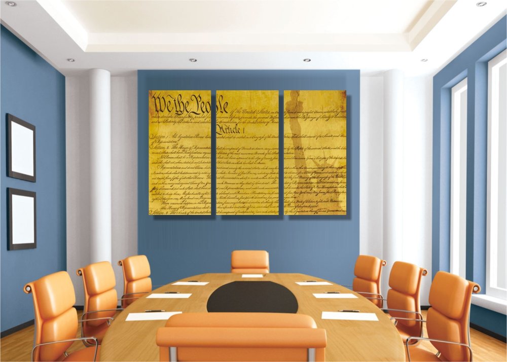 We The People Canvas Print - 3 Piece
