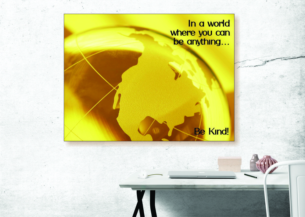 In A World Canvas Print - 1 Piece
