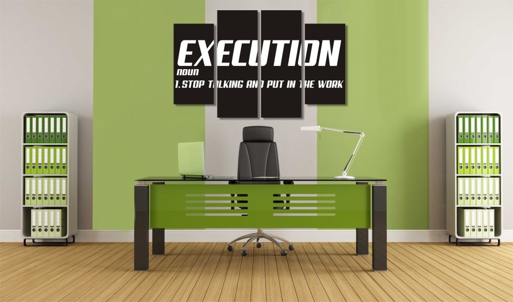 Execution Canvas Print - 4 Piece