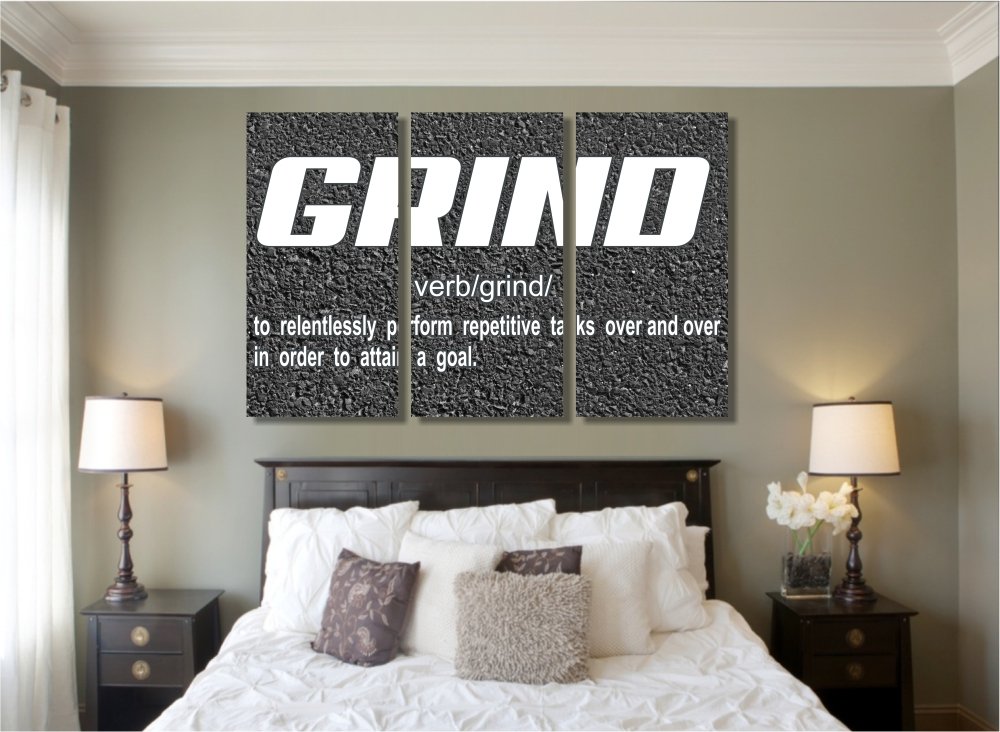 GRIND Canvas Print - 3 Piece