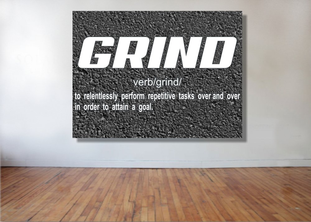 GRIND Canvas Print - 1 Piece