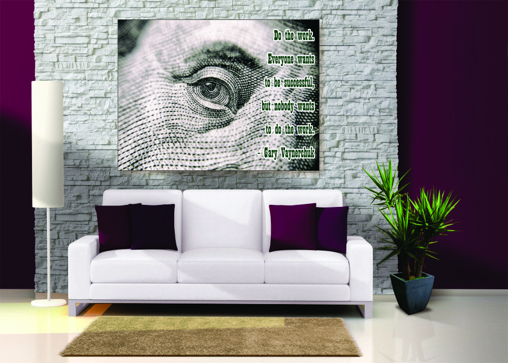 Do The Work Canvas Print - 1 Piece